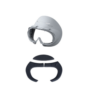Pour les lunettes PICO 4 Hibloks VR, coussin facial élargi, coussin de protection respirant, spécification : 1 pièce de soie glacée SH35031953-20